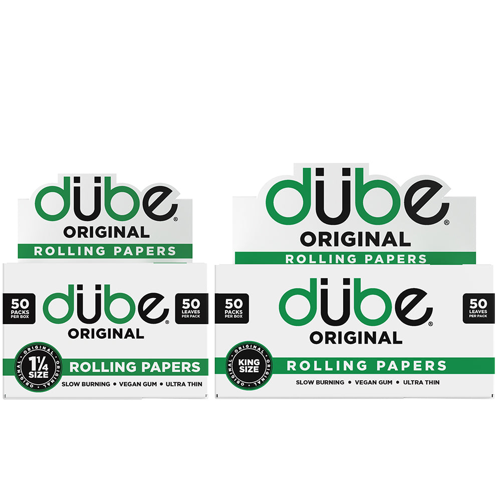 DUBE ORIGINAL GREEN PAPERS - 50 COUNT DISPLAY