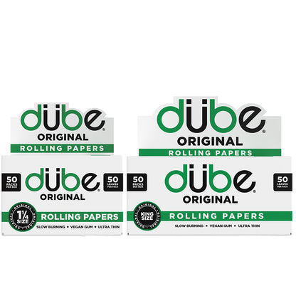DUBE ORIGINAL GREEN PAPERS - 50 COUNT DISPLAY