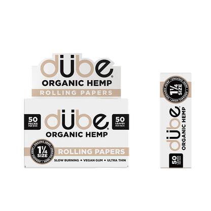 DUBE ORGANIC HEMP PAPERS - 50 COUNT DISPLAY