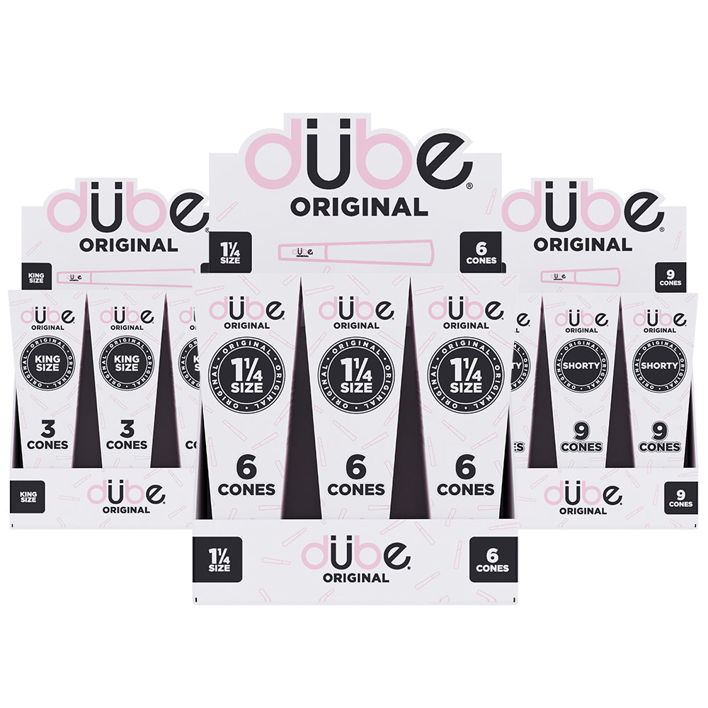 Ultra Thin Pink Pre Roll Cones by Dube