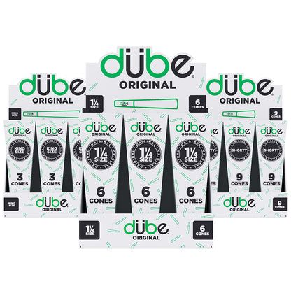 Dube Green Papers Pre Roll Cones – Shorty, 1 1/4, King