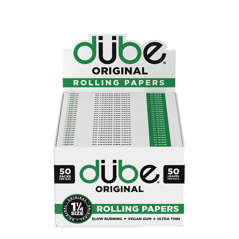 DUBE ORIGINAL GREEN PAPERS - 50 COUNT DISPLAY
