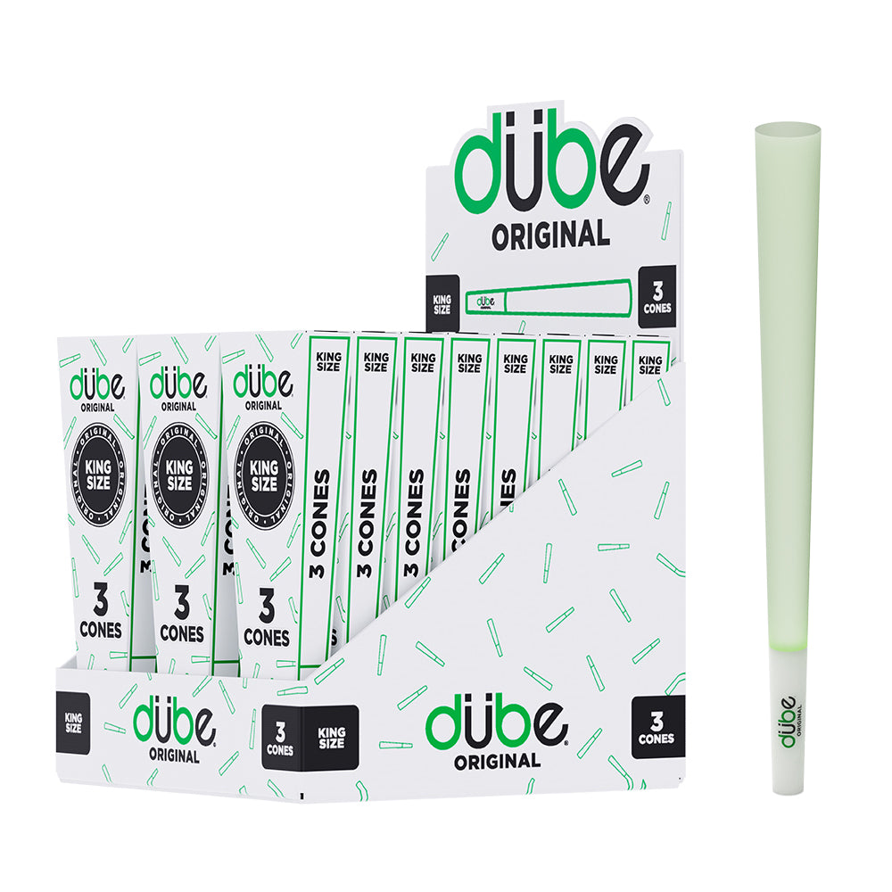 Dube Green Papers King Size Pre Roll Cones – 3 Pack