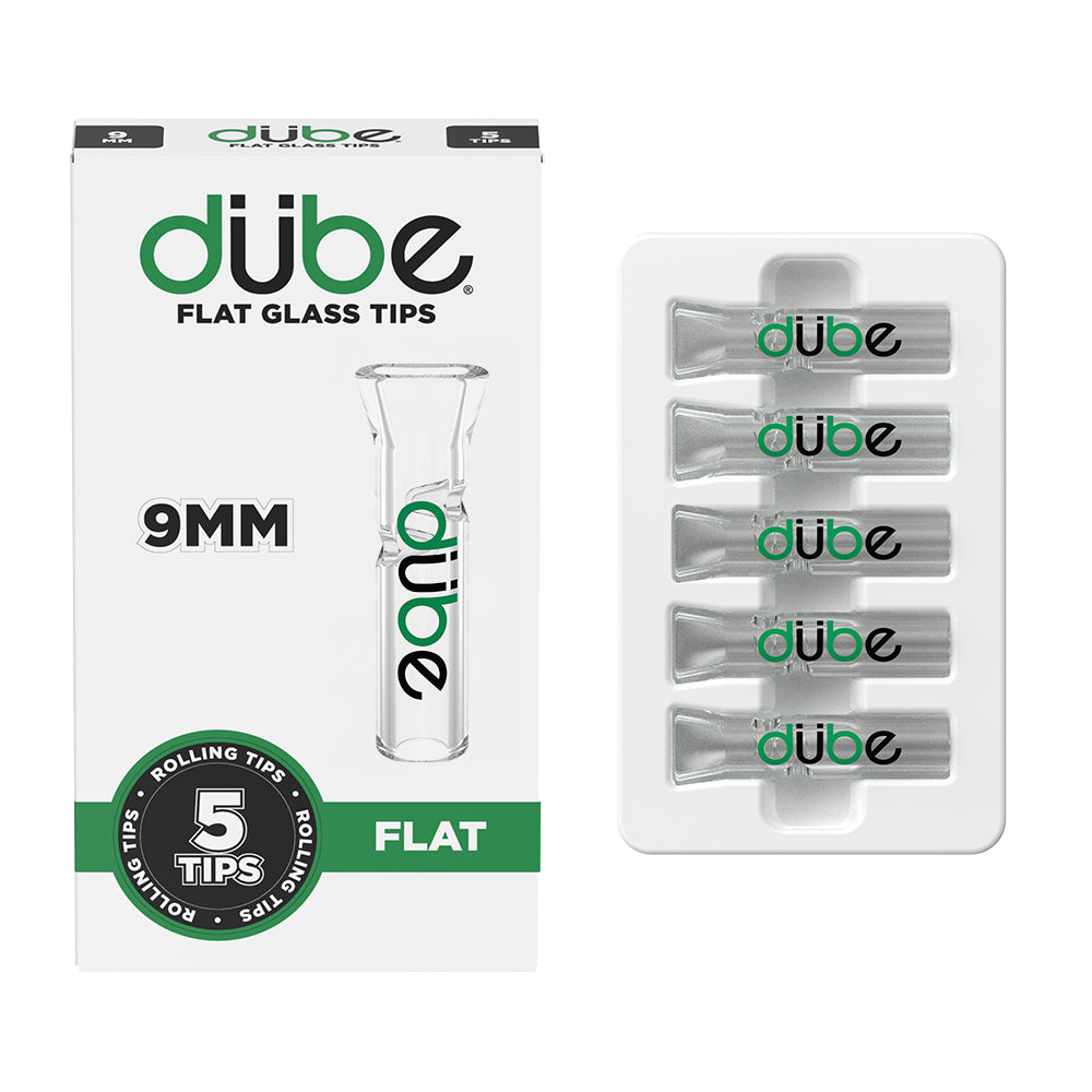 9MM GLASS TIPS - 5 COUNT DISPLAY