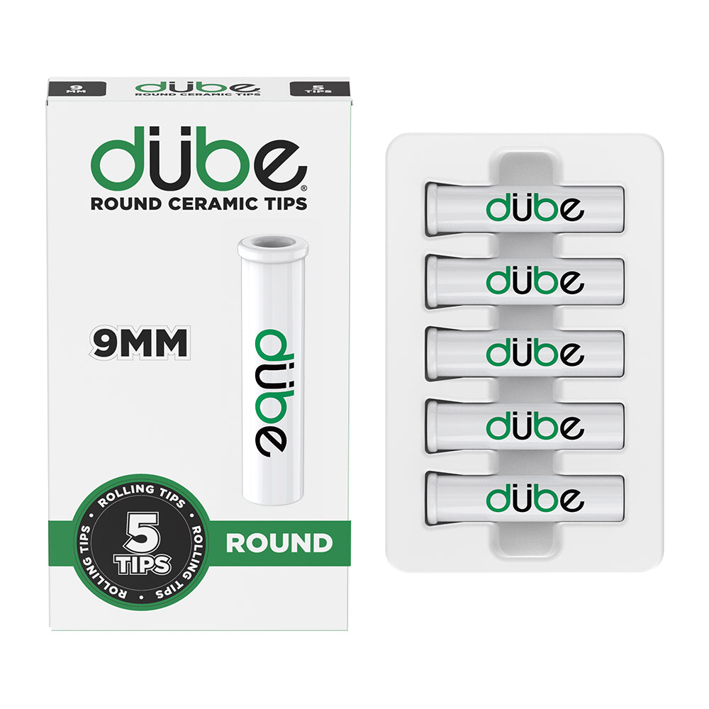 DUBE 9MM CERAMIC TIPS - 5 COUNT DISPLAY