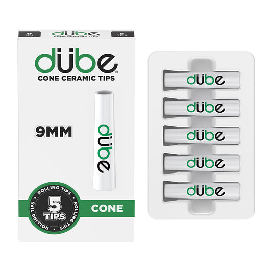 DUBE 9MM CERAMIC TIPS - 5 COUNT DISPLAY