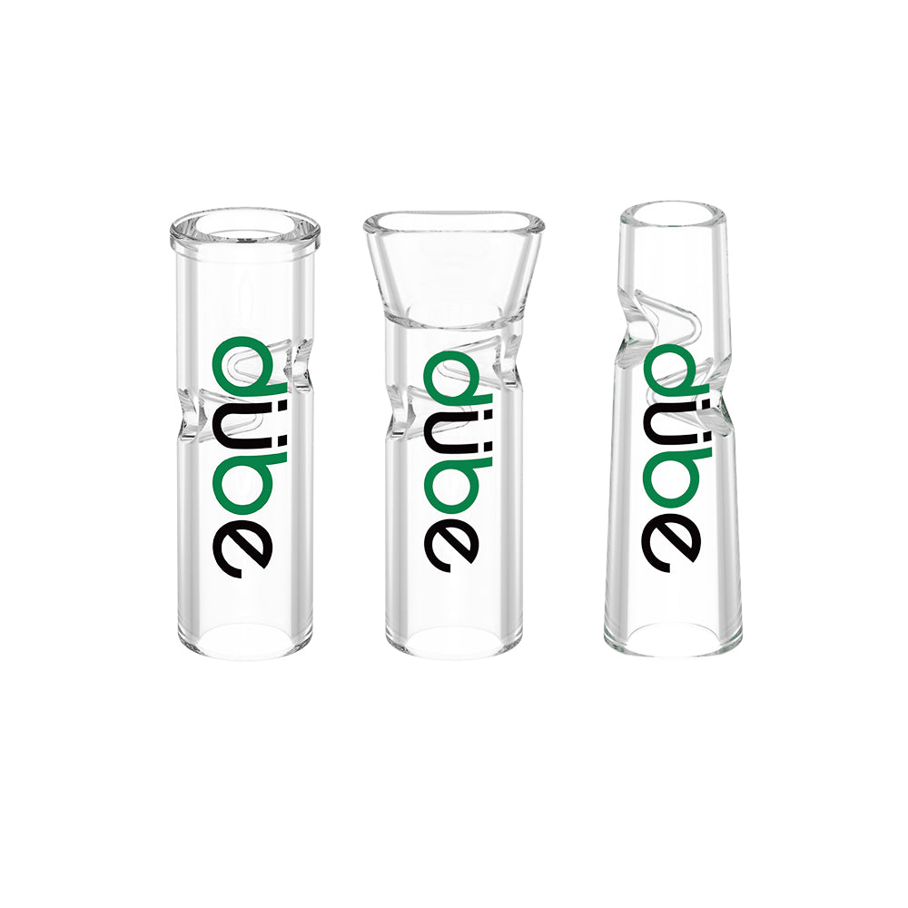 12MM GLASS TIPS - 5 COUNT DISPLAY