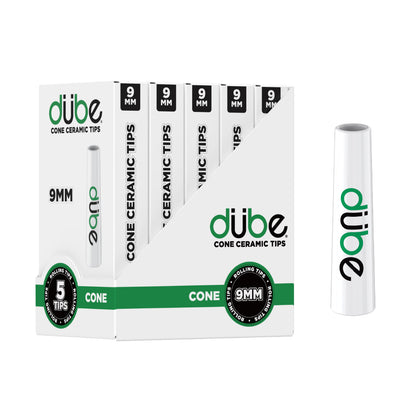 DUBE 9MM CERAMIC TIPS - 5 COUNT DISPLAY