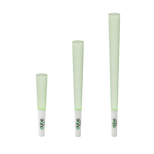 Dube Green Pre Roll Cones – Shorty, 1 1/4, King