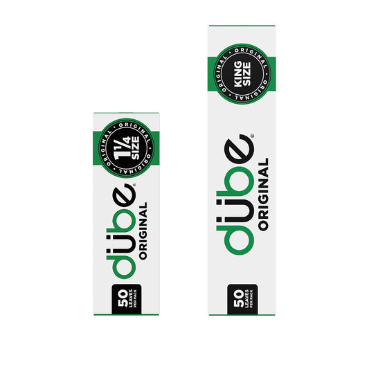 DUBE ORIGINAL GREEN PAPERS - 50 COUNT DISPLAY