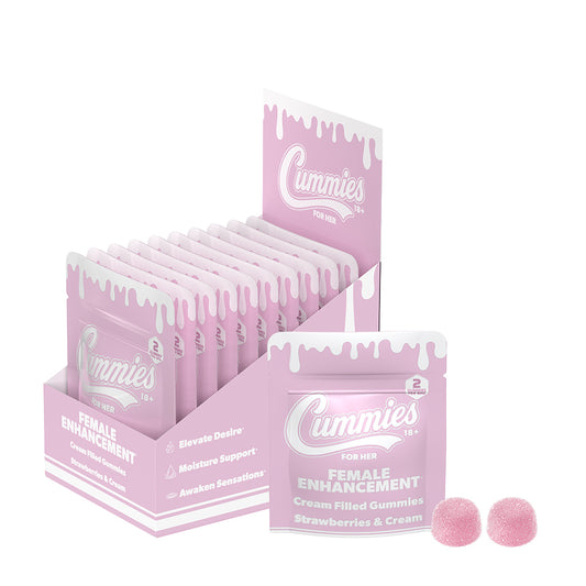 CUMMIES GUMMIES FOR HER - 10 COUNT DISPLAY