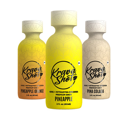 KRAVA KRATOM KAVA SHOT - 12 COUNT