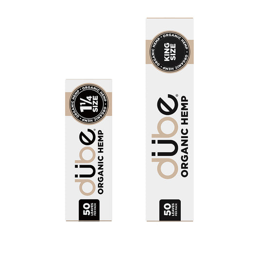 DUBE ORGANIC HEMP PAPERS - 50 COUNT DISPLAY